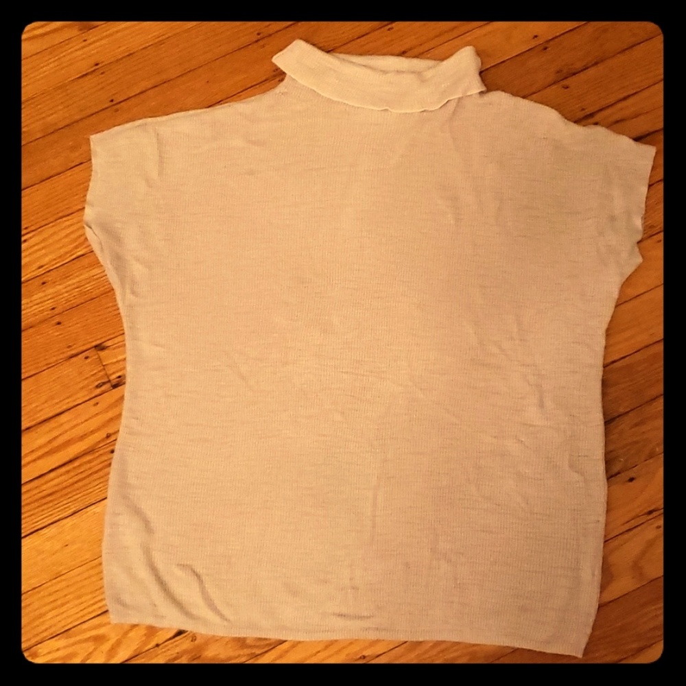 Blush short sleeved sweater